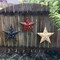 Patriotic Metal Barn Star Wall Decor Set of 3 for July 4th Decoration